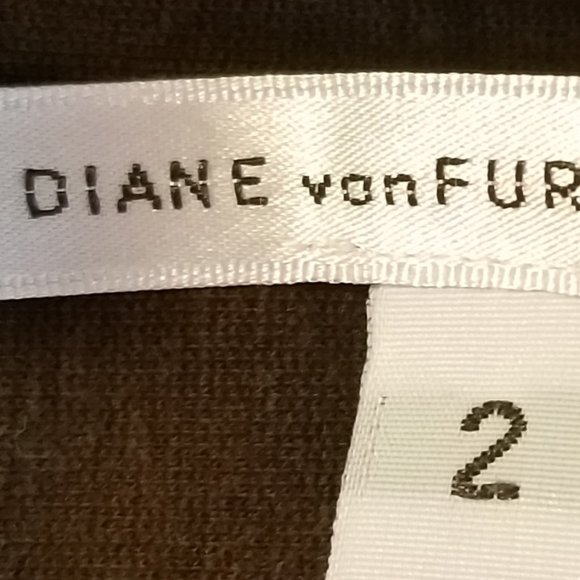 Diane Von Furstenberg Brown Trousers - Picture 3 of 6